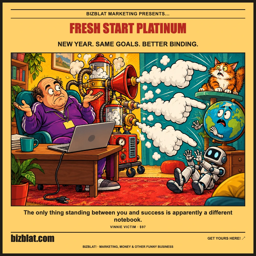 Fresh Start Platinum — Bizblat promotional artwork