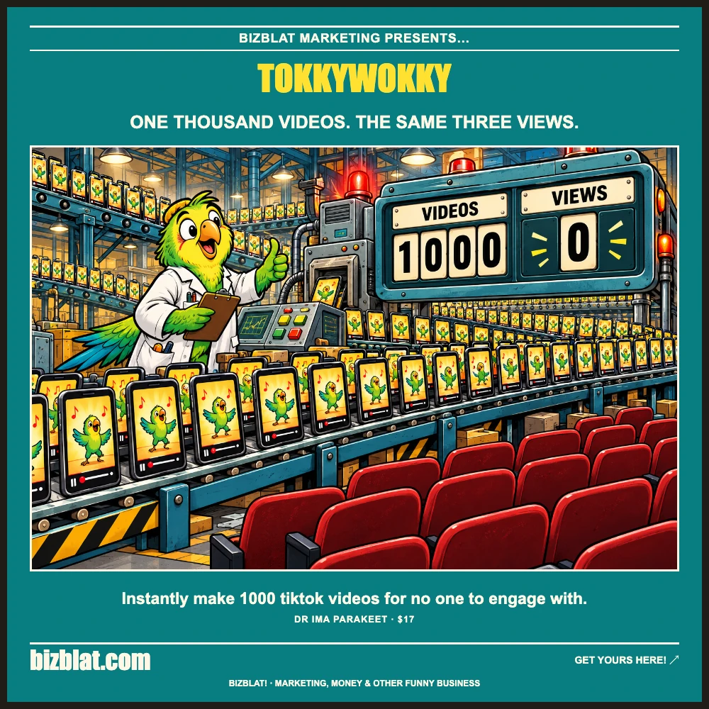 TokkyWokky — Bizblat promotional artwork